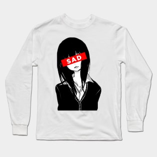 Sad girl Long Sleeve T-Shirt